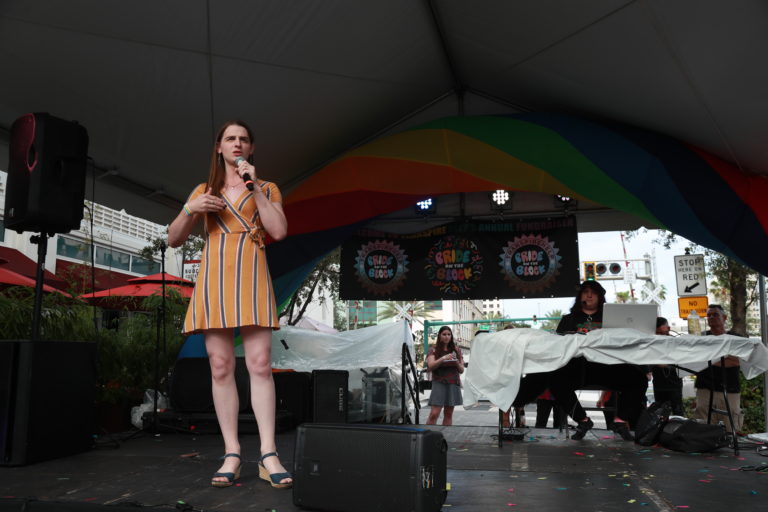 Montana Reb Zephyr Speaking at Pride On The Block Transpire Help Fundraiser for LGBTQ Resources